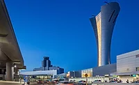 •	San Francisco International Airport Air Traffic Control Tower
