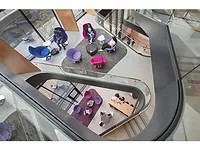 Stair at Lafayette College Rockwell Integrated Sciences Center by Payette