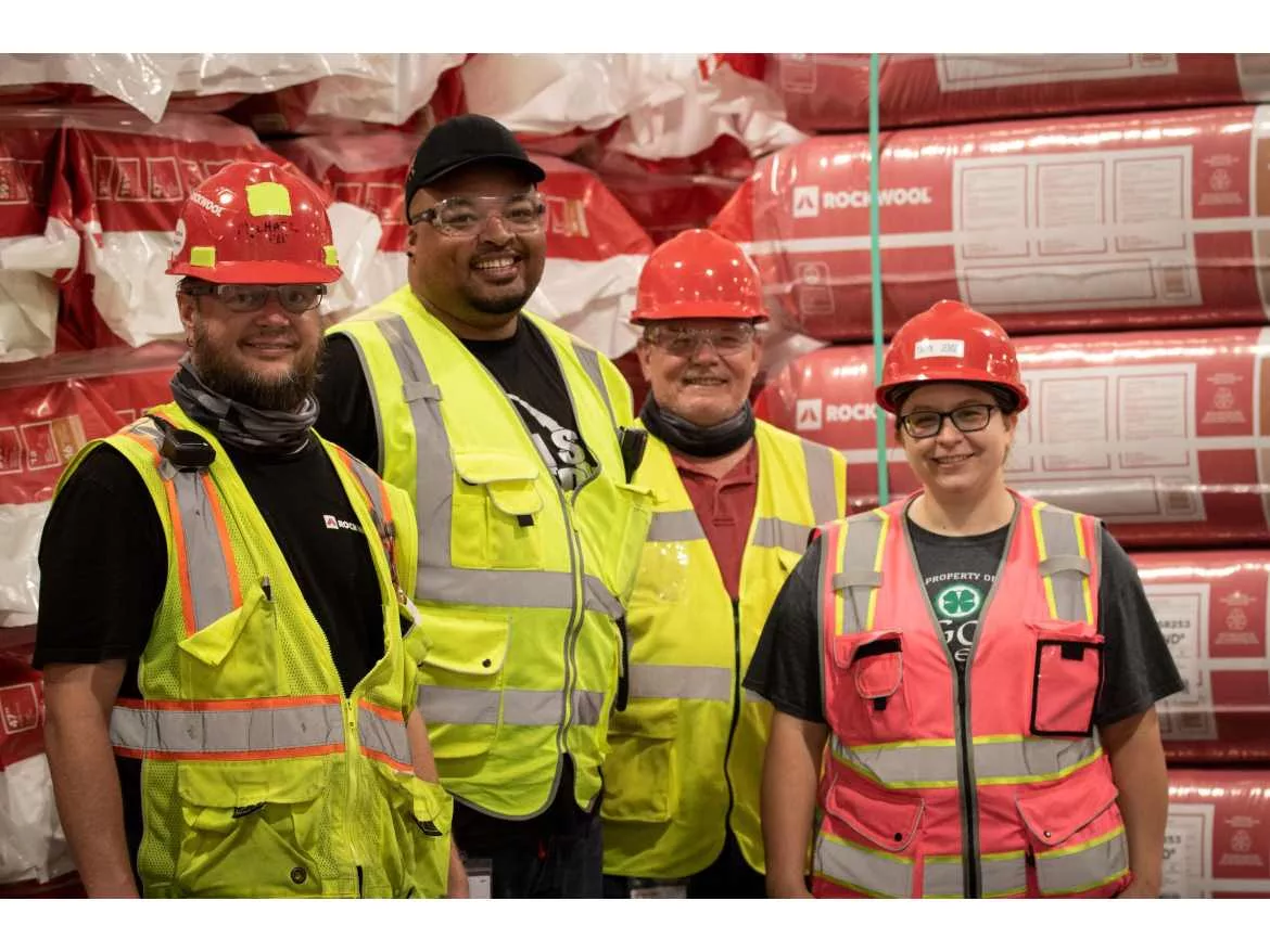 RAN Shipping Group Photo (Michael Cloud, Jermar Togans, Tim Kolb, Taryn Jensen)