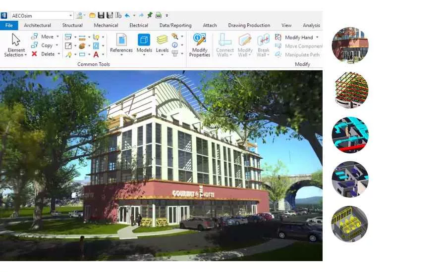 AECOsim Building Designer CONNECT Edition