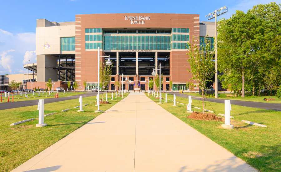 East Carolina University Renovates Stadium, 2019-11-20