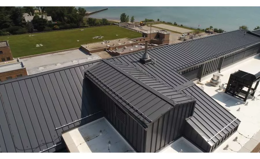 Metal roofing panel