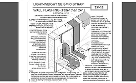 Seismic Roofing Detail