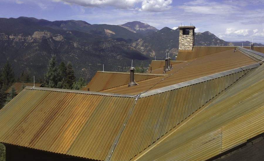 Metal Roofing as Wall Protection
