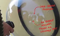 air leakage test