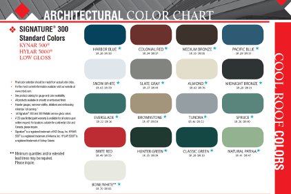 Tpo Color Chart