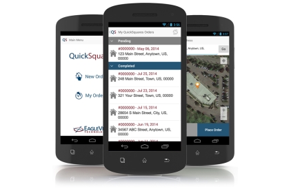 EagleView QuickSqaures mobile app for Android