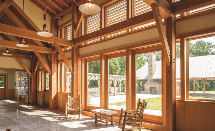 Combining Timber Framing With High Performance Building